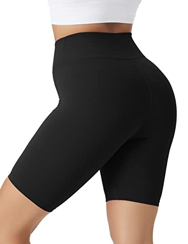 VALANDY Women's High Waisted Yoga Biker Shorts