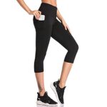 SIMIYA Women's High Waist 3/4 Length Yoga Leggings