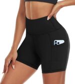 ACTINPUT Women's High Waist Gym Shorts with Pockets