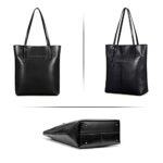 Kattee Vintage Women Leather Tote Bag, Large & Stylish