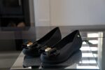 IVACHY Womens Jelly Ballet Shoes, Bow Slip-On Flats