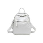 Women Soft PU Leather Small Backpack Fashion Daypack