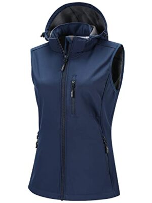 33,000ft Women's Lightweight Softshell Hooded Vest
