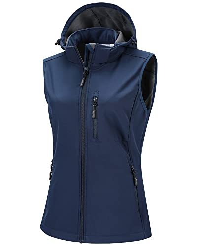 33,000ft Women's Lightweight Softshell Hooded Vest