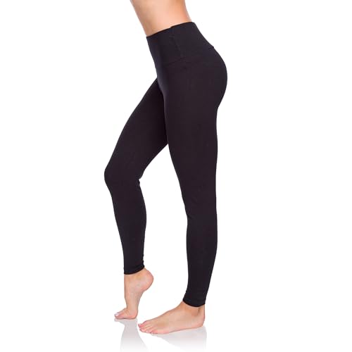 SOFTSAIL Women's High Waist Cotton Leggings