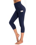 OUGES Womens High Waist Yoga Pants with Pockets