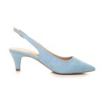 AJVANI Women's low heel 50s slingback court shoes