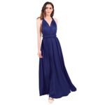 Women's Convertible Multi-Way Maxi Dress - Floor Length