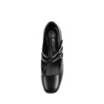 DREAM PAIRS Women's Square Toe Mid-Heel Dress Pumps