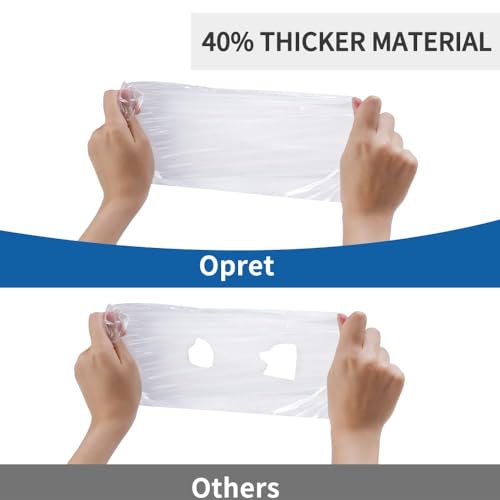 Opret Disposable Rain Ponchos, 5/10 pcs, Waterproof with Hood