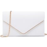 Dasein Women Faux Suede Evening Clutch Bags