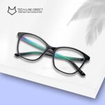 TECH-LINE-DIRECT Black Cat Eye Glasses Frames Women