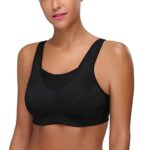 WingsLove Women's High Impact Wirefree Sports Bra