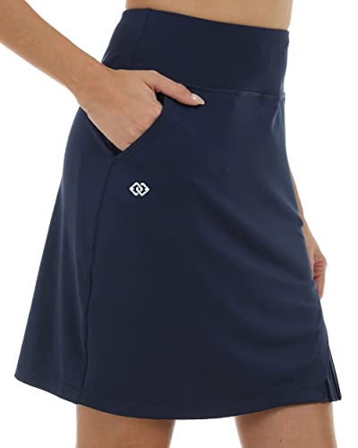 MoFiz Women's Pleated Tennis Skirt with Pockets