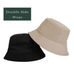 MEANBEAUTY Unisex Cotton Bucket Hat for Outdoor Hiking