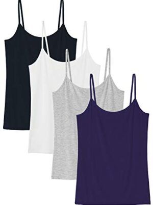 Vislivin Women's Adjustable Spaghetti Strap Tank Tops