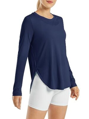 G4Free Women's UPF 50+ Long Sleeve Quick Dry Shirt