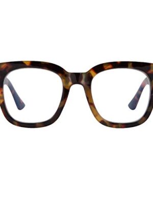 Madison Ave Women Blue Light Glasses, Anti-UV (Tortoiseshell)