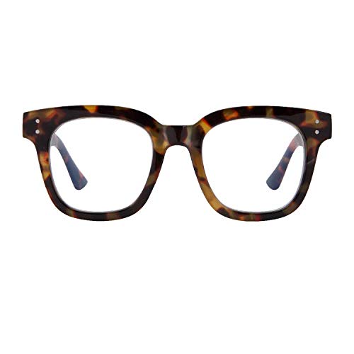 Madison Ave Women Blue Light Glasses, Anti-UV (Tortoiseshell)