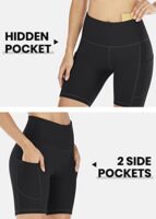 IUGA Women's High Waisted Tummy Control Gym Shorts