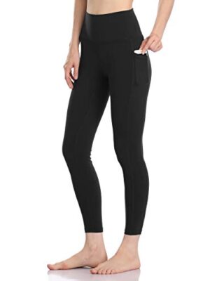 Colorfulkoala Women's High Waisted 7/8 Yoga Leggings with Pockets