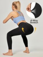 Ewedoos High-Waisted Gym Leggings with Pockets (Women)