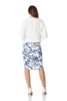 Roman Originals Women's Cropped Bolero Jacket - 2 Pockets