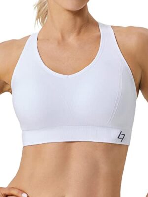 FITTIN Racerback Sports Bra - Padded Seamless Activewear