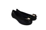 IVACHY Womens Jelly Ballet Shoes, Bow Slip-On Flats