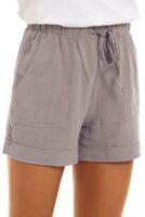 SMENG Women's Drawstring Shorts with Pockets
