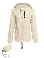 Women's Waterproof Quick Dry Windproof Jacket with Hood