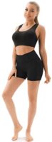 JOYSPELS Women's High Waist Gym Shorts with Pockets