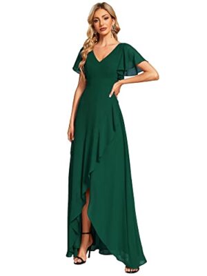 Ever-Pretty Women's Chiffon V Neck Maxi Dress