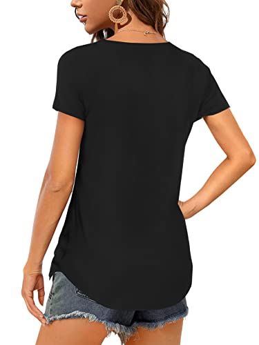 Florboom Womens Casual Loose V Neck Tops