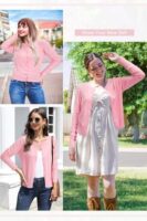 VOTEPRETTY Women's Lightweight Button Down Cardigan