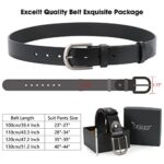 JASGOOD Women's Leather Retro Pin Buckle Belt