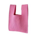 Mini Knot Wrist Bag - Handmade Knit Handbag for Women