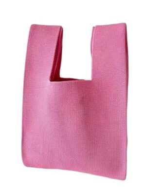 Mini Knot Wrist Bag - Handmade Knit Handbag for Women