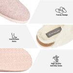 DUNLOP Fluffy Mule Slippers for Women