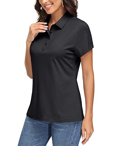 EKLENTSON Women's UPF 50+ Quick Dry Polo Shirt