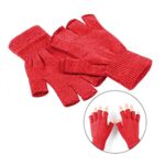 Winter Warm Knitted Half Finger Gloves (Unisex)