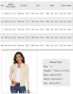 Aottori Womens Lightweight Zip Up Cardigan