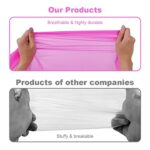 Vicloon Waterproof Adult Poncho, 2PCS, Reusable, with Hoods