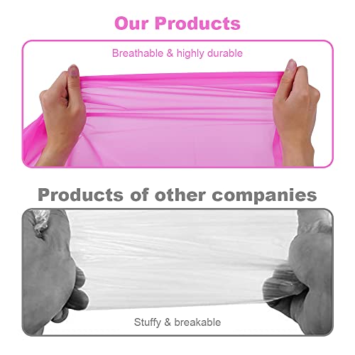 Vicloon Waterproof Adult Poncho, 2PCS, Reusable, with Hoods