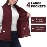 33,000ft Women's Lightweight Fleece Vest with Pockets