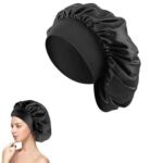 Silk Hair Wrap Bonnet for Sleeping, 1Pc, Elastic Hat