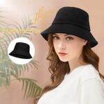 ECOMBOS Cotton Bucket Hat for Women Men Teens