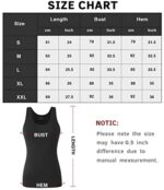 Vislivin Womens Supersoft Stretch Tank Tops 3-4 Pack