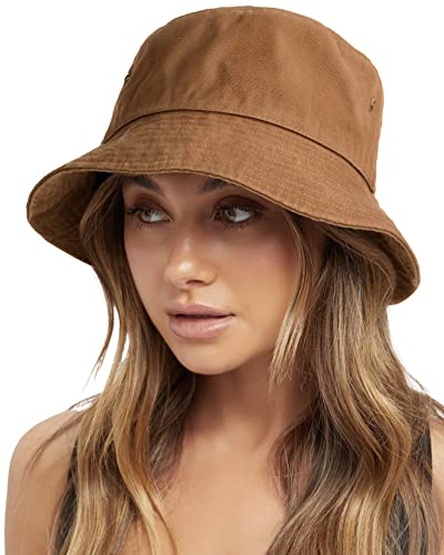 FURTALK Unisex Cotton Bucket Hat for Travel