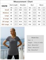 iClosam Women's Short Sleeve Yoga T-Shirt for Running
